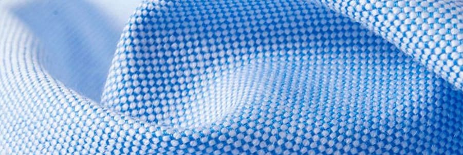 Ткань оксфорд бело-голубого цвета Ткань оксфорд фото