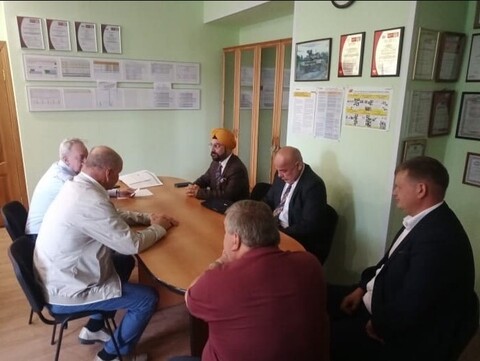 Представители ТПП Нижнего Тагила встретились с генеральным директором Vulkan-A Акашдип Сингх