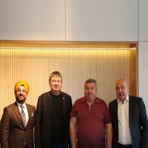 Встреча управляющего C.I.T. с генеральным директором компании Vulkan-A Акашдип Сингх в Екатеринбурге