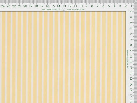 Полоска поплин ЗАРАНО ПАУДЕР из поликоттона - желтый