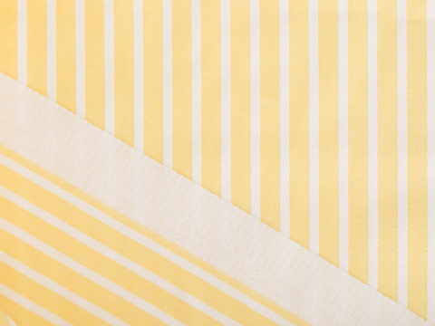 Полоска поплин ЗАРАНО ПАУДЕР из поликоттона - желтый