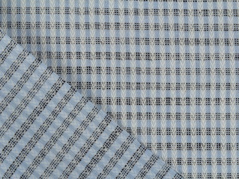 Добби в полоску ВАНВОРЛД из хлопка - голубой