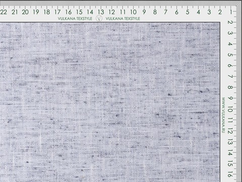 Имитация льна ДЖОН ЛИНЕН из поликоттона - синий