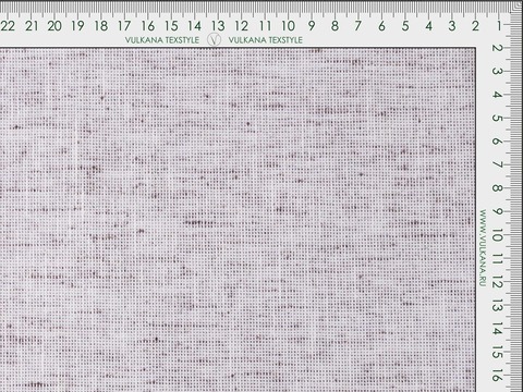 Имитация льна ДЖОН ЛИНЕН из поликоттона - кофе