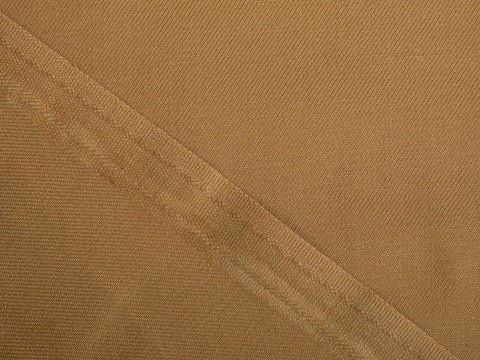 Оранжево-бежевая ткань из хлопка полиэстера вискозы и лайкры