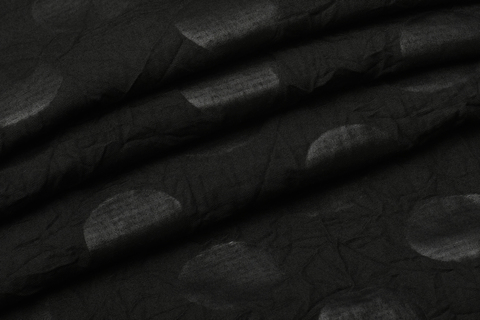 Ткань INDIAN CRUSH-D01 C003(black)