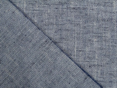 Ткань LINEN LINE LYC-C001(blue)