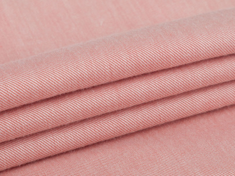 Шелковый сатин СИТИСИЛК с районом - коралловый