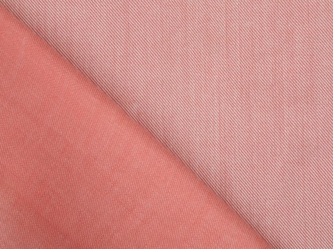 Шелковый сатин СИТИСИЛК с районом - коралловый