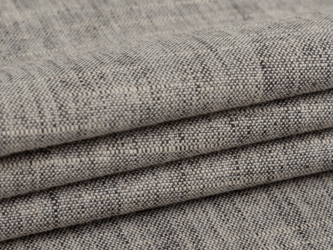 Ткань PANAMA LINEN LYC-C001(black)