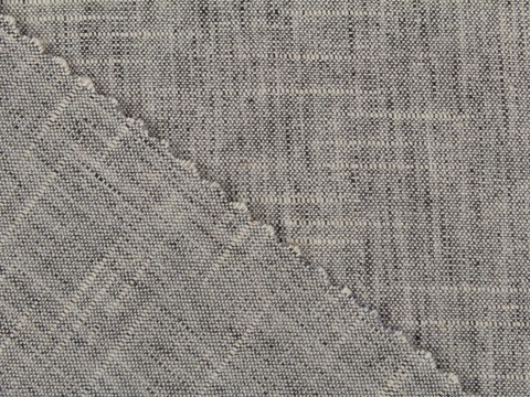 Ткань PANAMA LINEN LYC-C001(black)