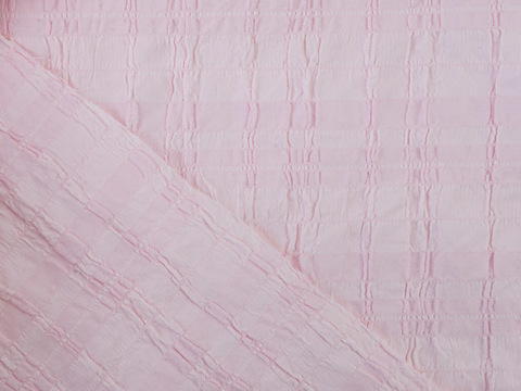 Жатка нежно-розового цвета из полиэстера хлопка и эластана