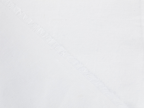 Оксфорд СТРЕЙЧ из поликоттона - белый