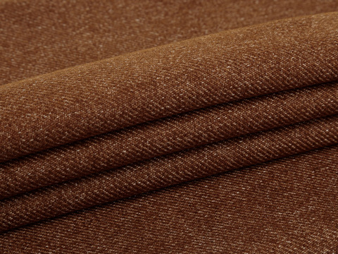 Габардин ВАЛЛЕЙ СПЕШЛ из полиэстера - шоколадный