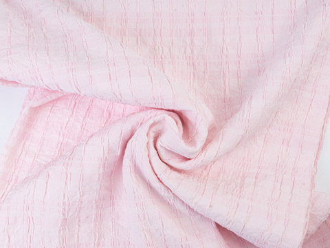 Жатка нежно-розового цвета из полиэстера хлопка и эластана
