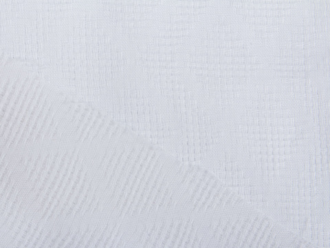 Добби с рисунком ромбик ЭЛИЗАКОТ из хлопка - белый