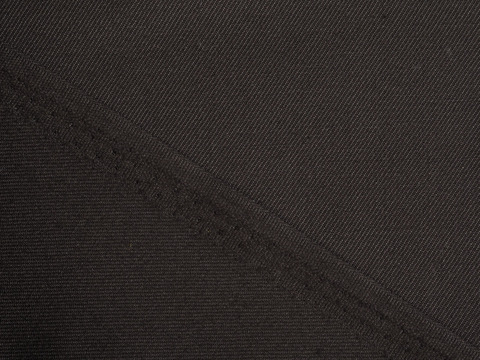 Чёрная костюмная ткань из хлопка полиэстера вискозы и лайкры