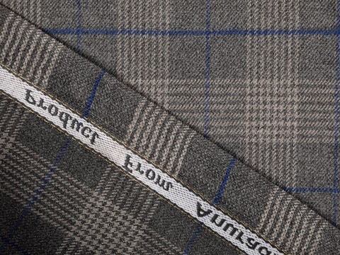 Ткань MILAN CHK-D21 C001(medium grey-electric)