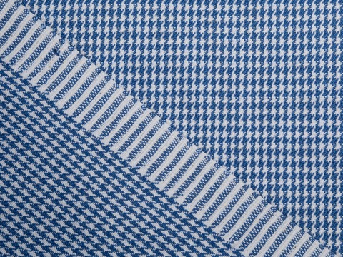 Мелкая гусиная лапка КУКС - синий-белый