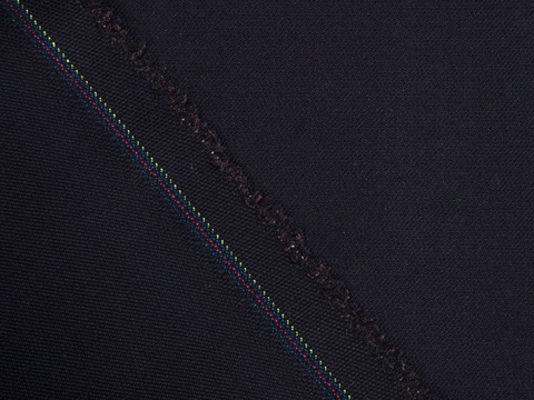 Костюмная поливискоза ТОКИО - темно-синий