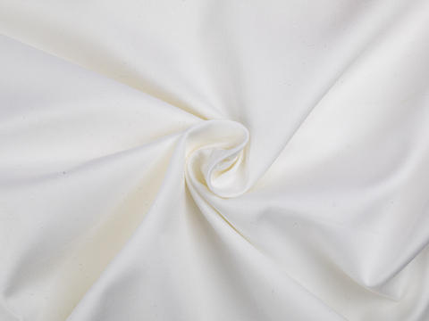 Сатин СЕЛЕБРЕЙШЕН из хлопка - белый