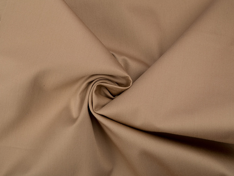 Сатин СЕЛЕБРЕЙШЕН из хлопка - бежевый