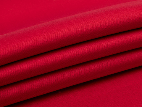 Сатин СЕЛЕБРЕЙШЕН из хлопка - красный