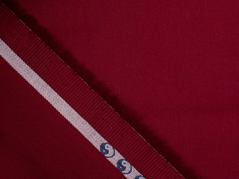 Сатин СЕЛЕБРЕЙШЕН из хлопка - бордовый
