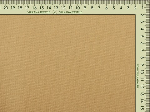 Ткань добби песочного цвета из полиэстера и вискозы