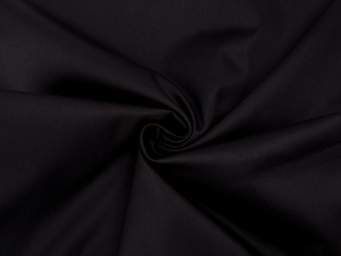 Сатин СЕЛЕБРЕЙШЕН из хлопка - черный