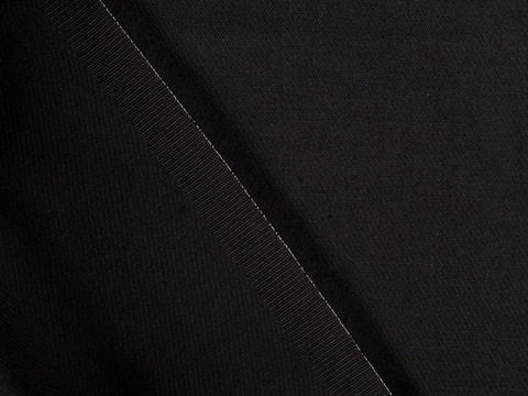 Твил МИССАЙЛ из хлопка - черный