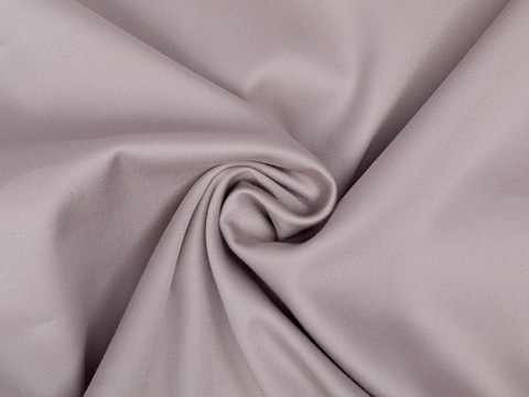 Сатин стрейч ОРИГАМИ из поликоттона - светло-серый