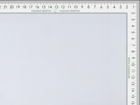 Однотонная белая ткань KOOLTEX из хлопка и полиэстера