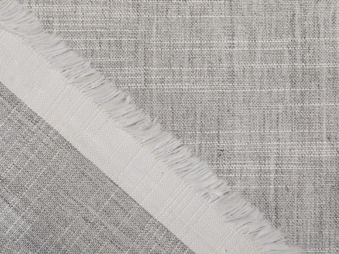 Пестротканая светло-серая ткань из хлопка полиэстера и вискозы