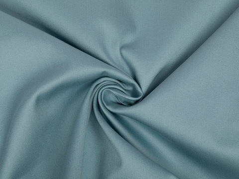 Сатин стрейч ОРИГАМИ из поликоттона - бирюзовый