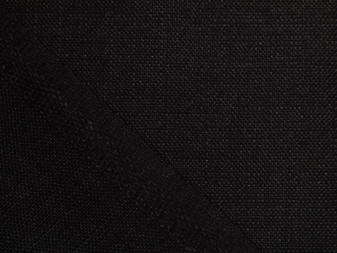 Имитация льна ЛИНЕН ЛЕГЕНД из поликоттона - черный