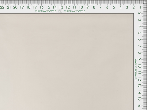 Однотонный поплин цвета слоновой кости из полиэстера и хлопка