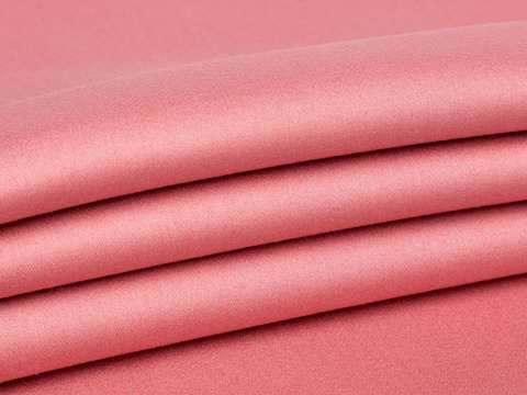 Сатин стрейч ОРИГАМИ из поликоттона - темно-розовый