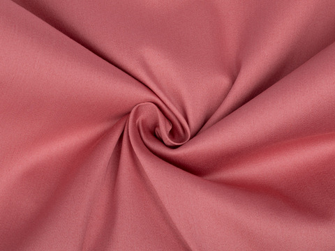 Сатин стрейч ОРИГАМИ из поликоттона - темно-розовый