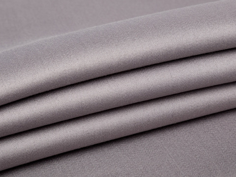 Сатин стрейч ОРИГАМИ из поликоттона - жемчужный серый