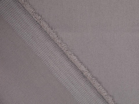 Сатин стрейч ОРИГАМИ из поликоттона - жемчужный серый