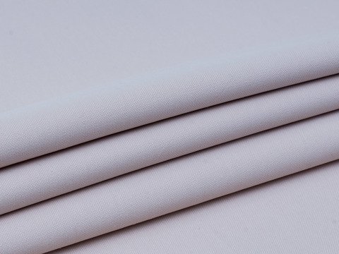 Однотонная серо-голубая ткань из полиэстера