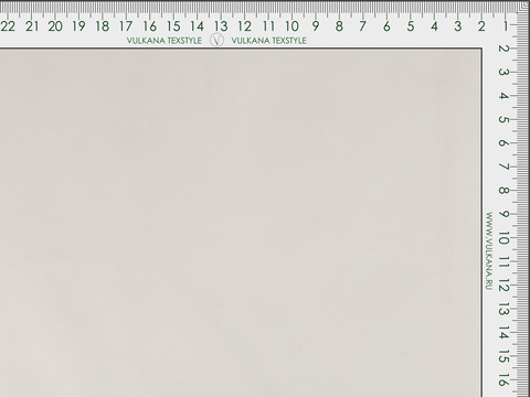 Саржа молочного цвета из хлопка и полиэстера