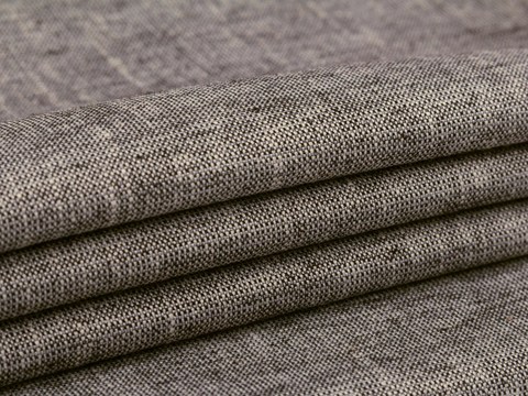 Ткань LONDON LIN LYC-C001(black)