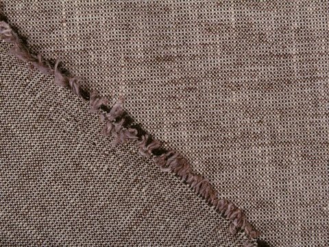 Ткань LONDON LIN LYC-C002(coffee)