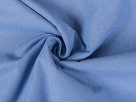 Джинсовая ткань голубого цвета из хлопка