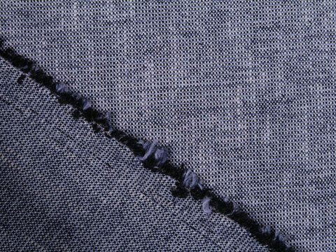 Ткань LONDON LIN LYC-C003(navy)