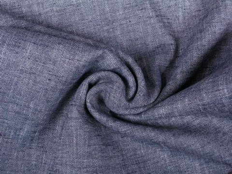 Ткань LONDON LIN LYC-C003(navy)
