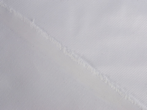 Саржа KOOLTEX белого цвета из хлопка и култекса