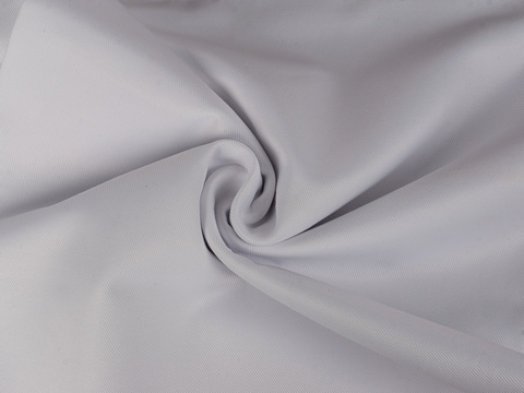 Саржа KOOLTEX белого цвета из хлопка и култекса